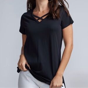 NY&Co Tunic Tee in Black. Size XXL. New!